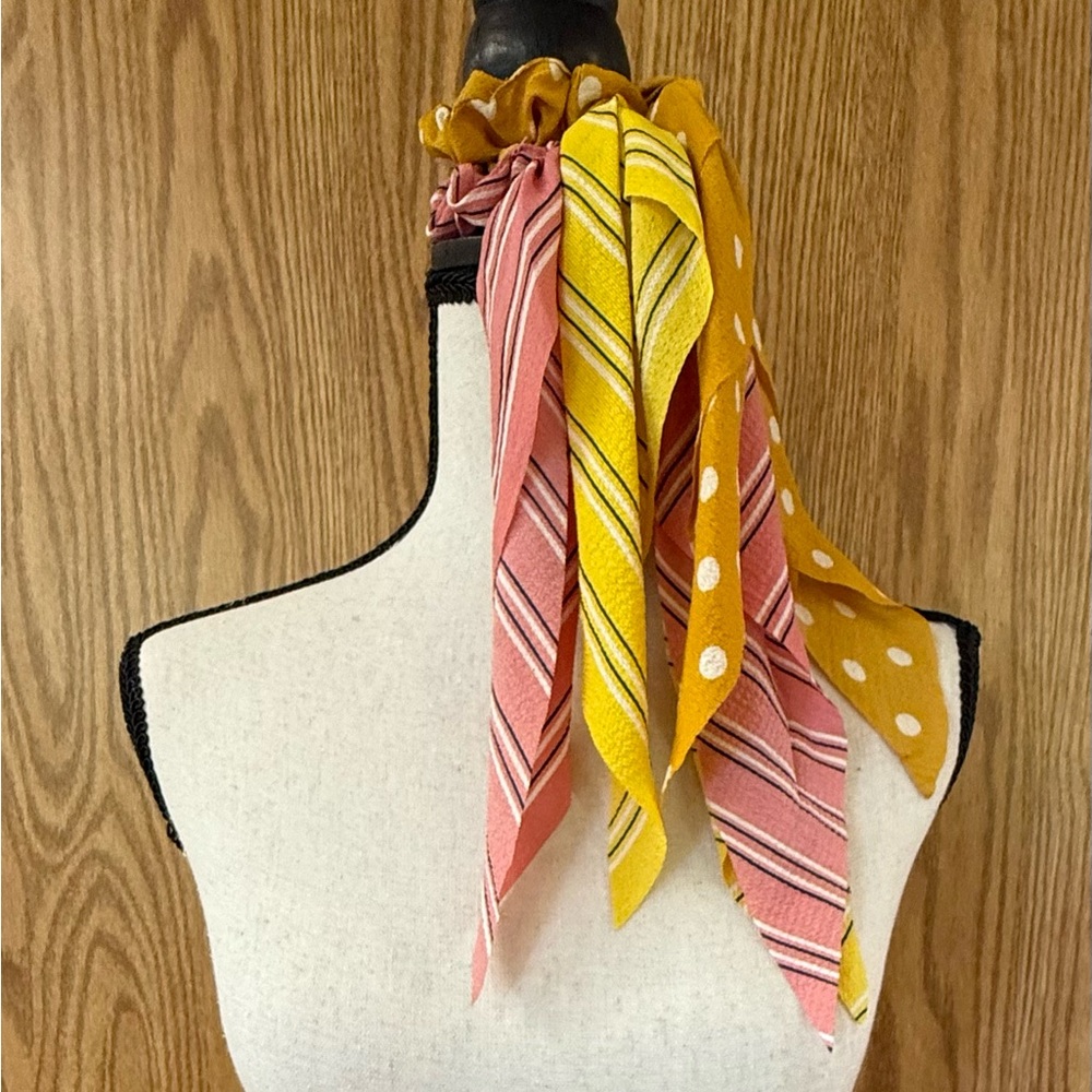 Colorful Hair Scrunchies Set